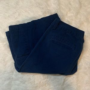 men’s blue chaps shorts